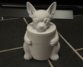Deko-Dose Chihuahua mit Deckel