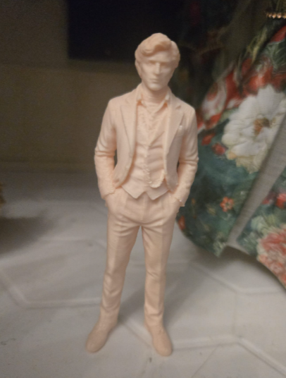 Elegante Gentleman Miniaturfigur Deko Statue Skulptur Dekoration Geschenk