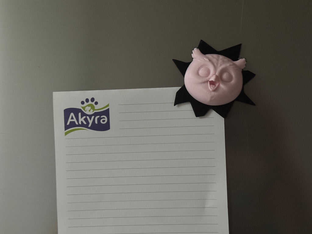 Kühlschrankmagnet Eule Deko