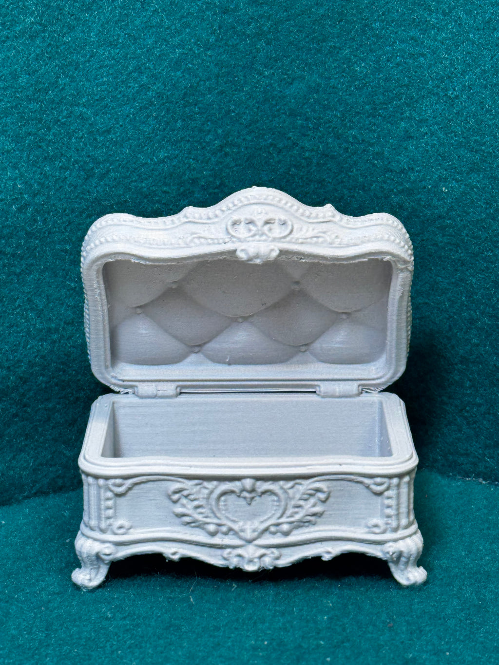 Schmuckkästchen (Leer) Figur Deko Statue Puppenhaus Miniatur Puppenstube