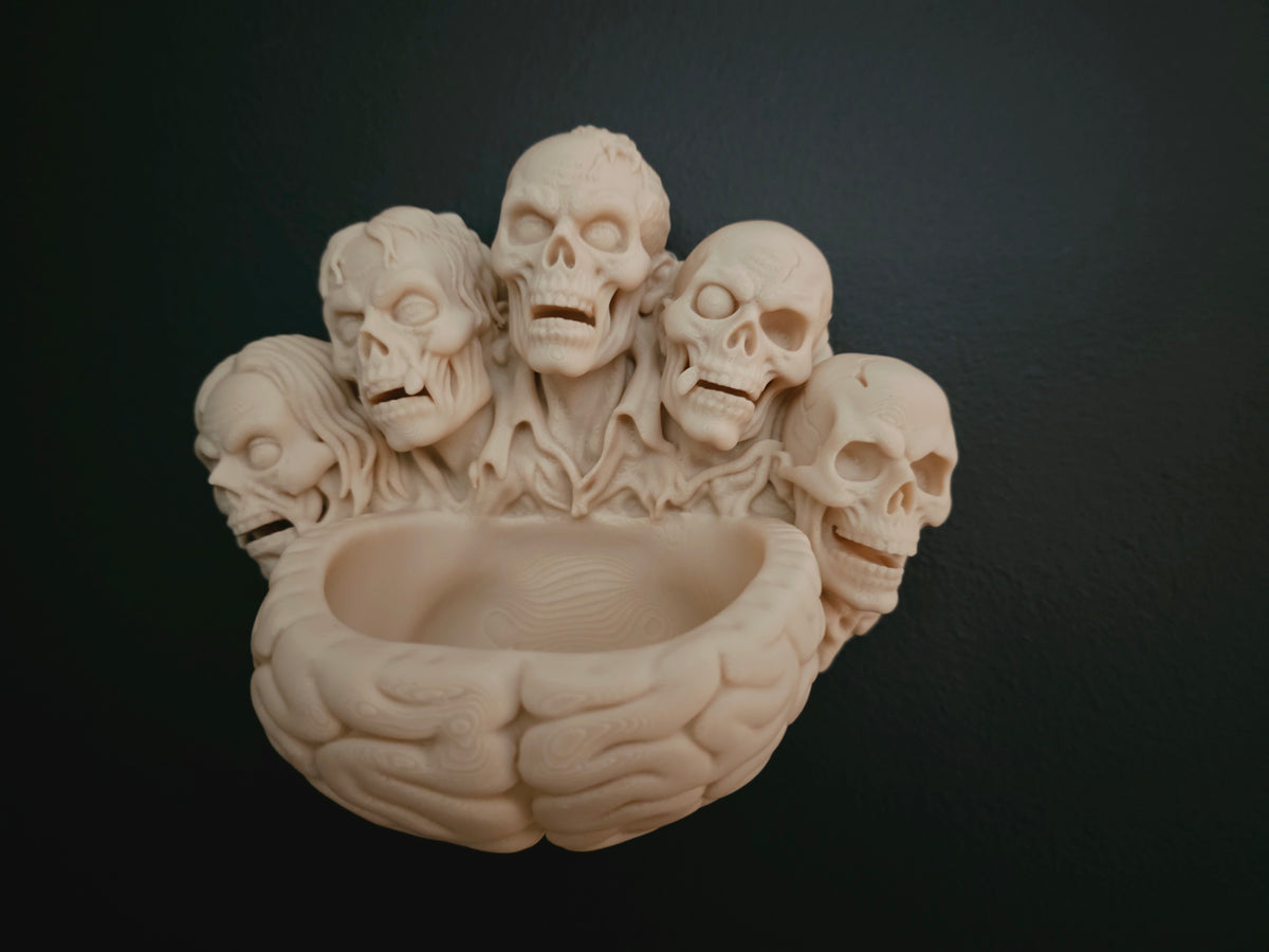 Zombie Gehirn Schale