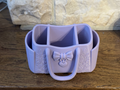 Organizer Handtasche Blumen mit Wunschtext