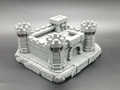 Fantasy Zwergenschloss Mini-Gelände Tabletop-Rollenspiel