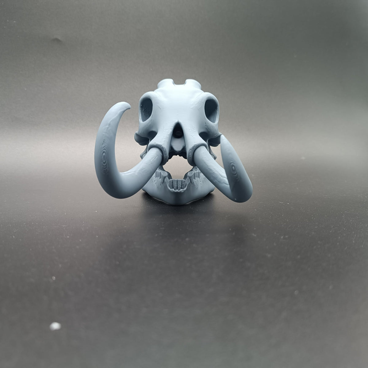 Mammut Schädel Figur Deko