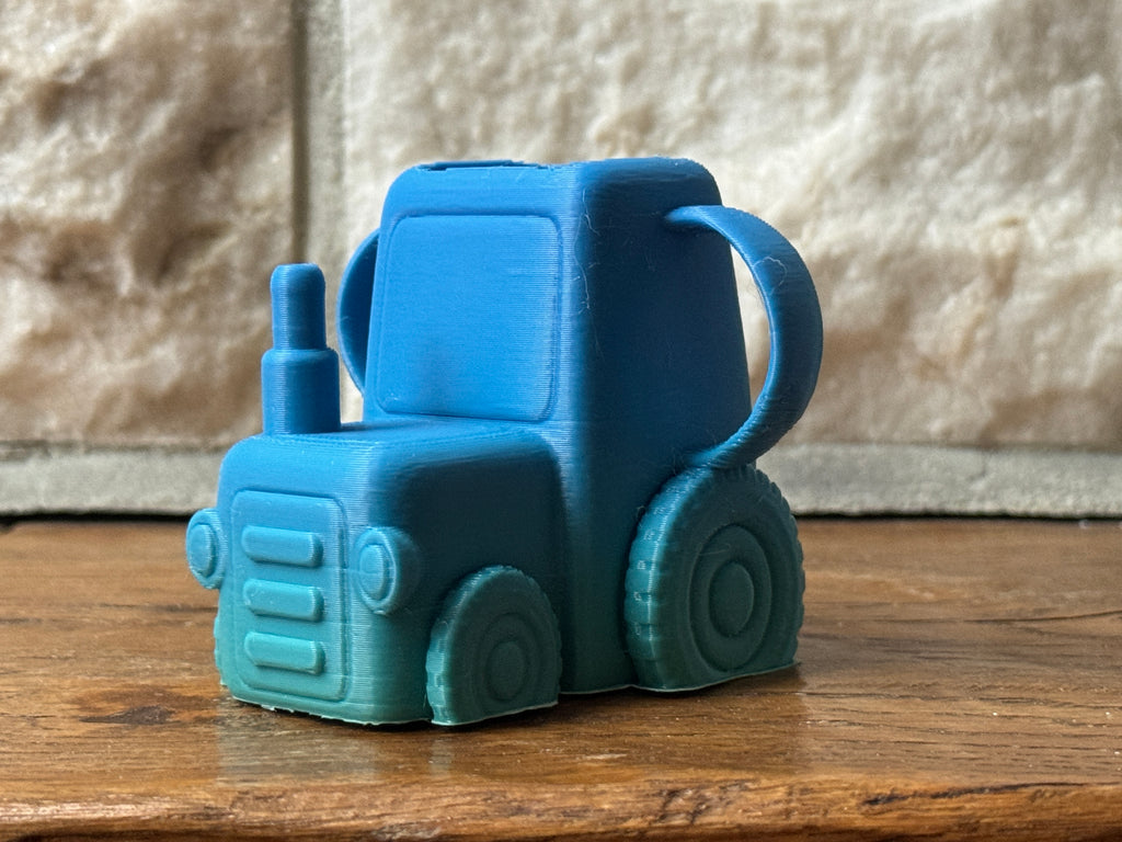 Halter für Trinkpäckchen Traktor