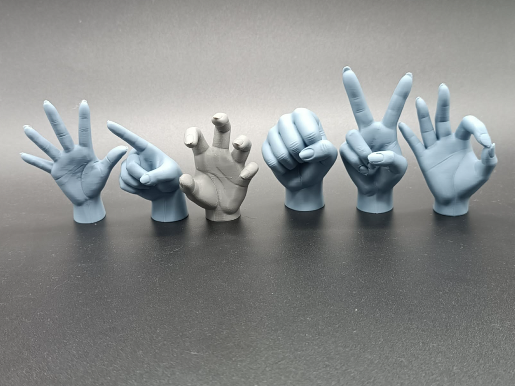 Paket mit realistischen weiblichen Handmodellen