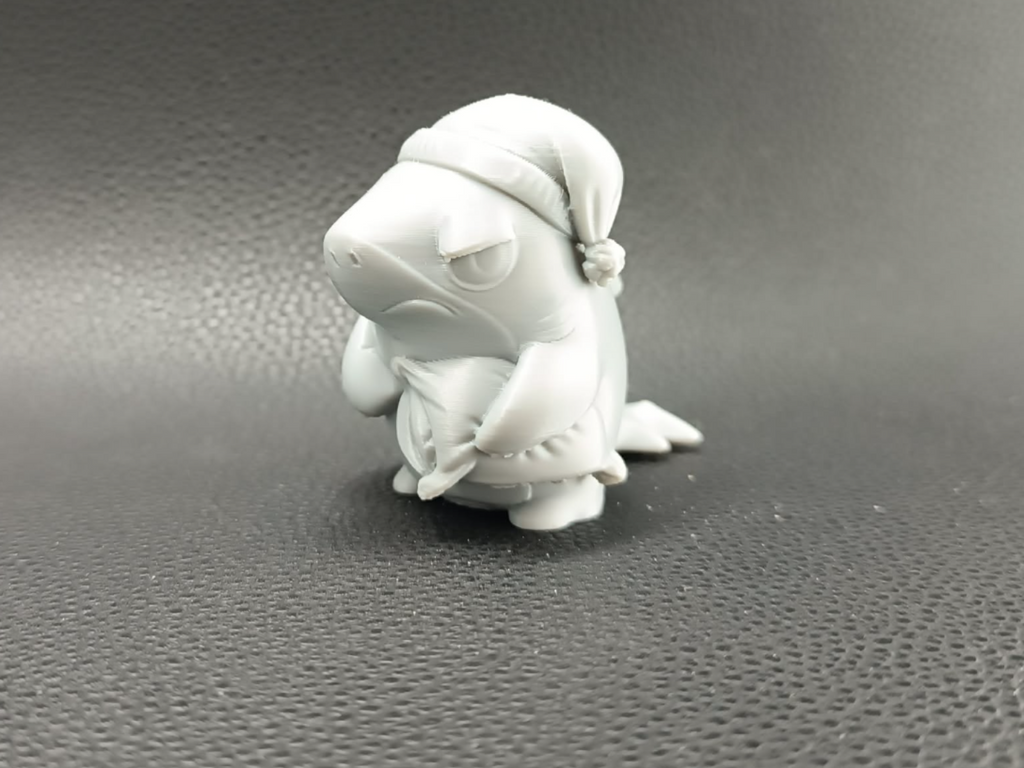 Mürrischer schläfriger Hai Chibi Figur Deko
