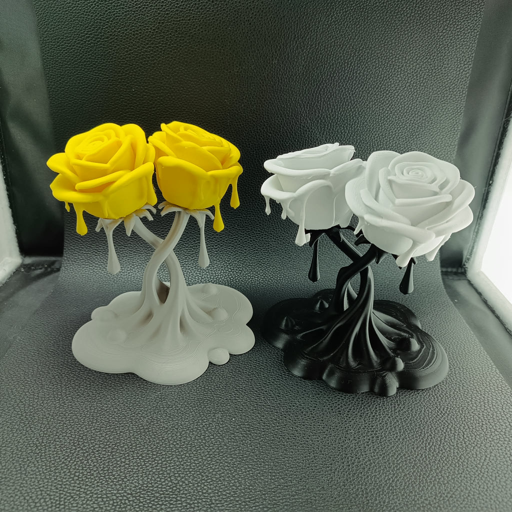 Schmelzende Liebesrose Valentinstag Figur Deko