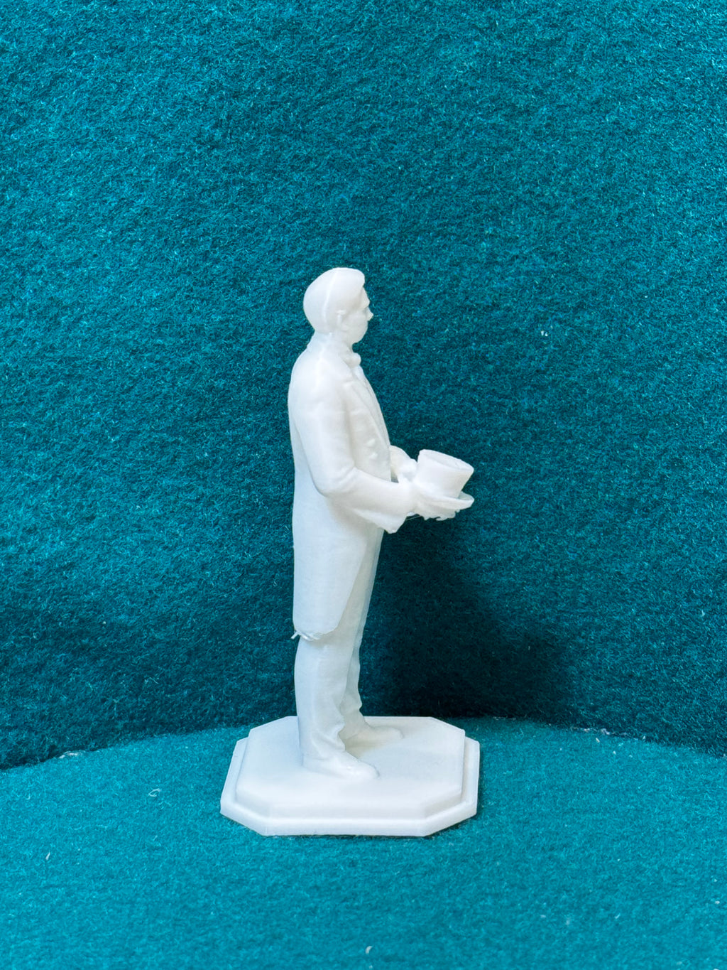 Kammerdiener 2 Mysteriöser Charakter Figur Deko Statue Puppenhaus Miniatur