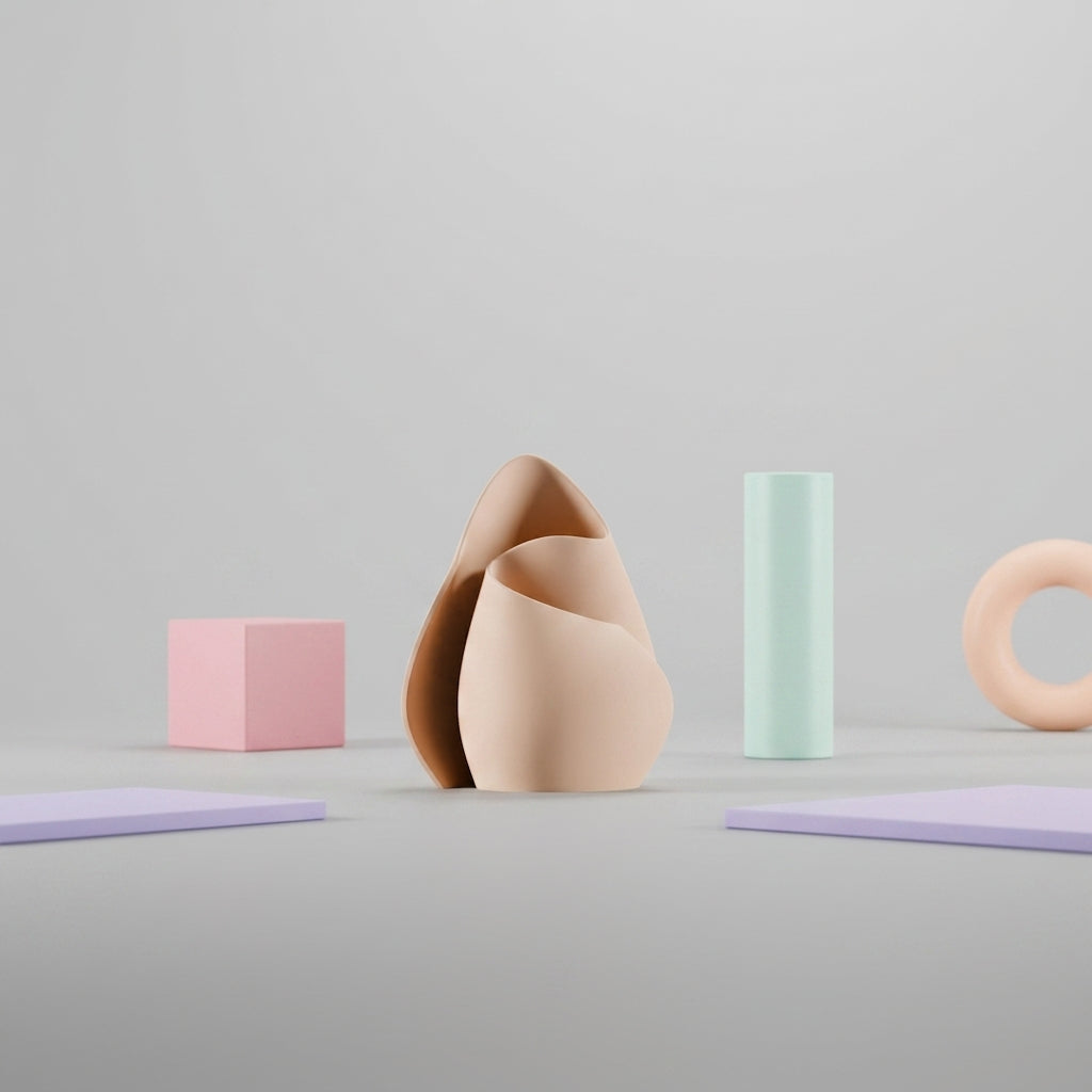 Vase Fließende Linie - Elegant