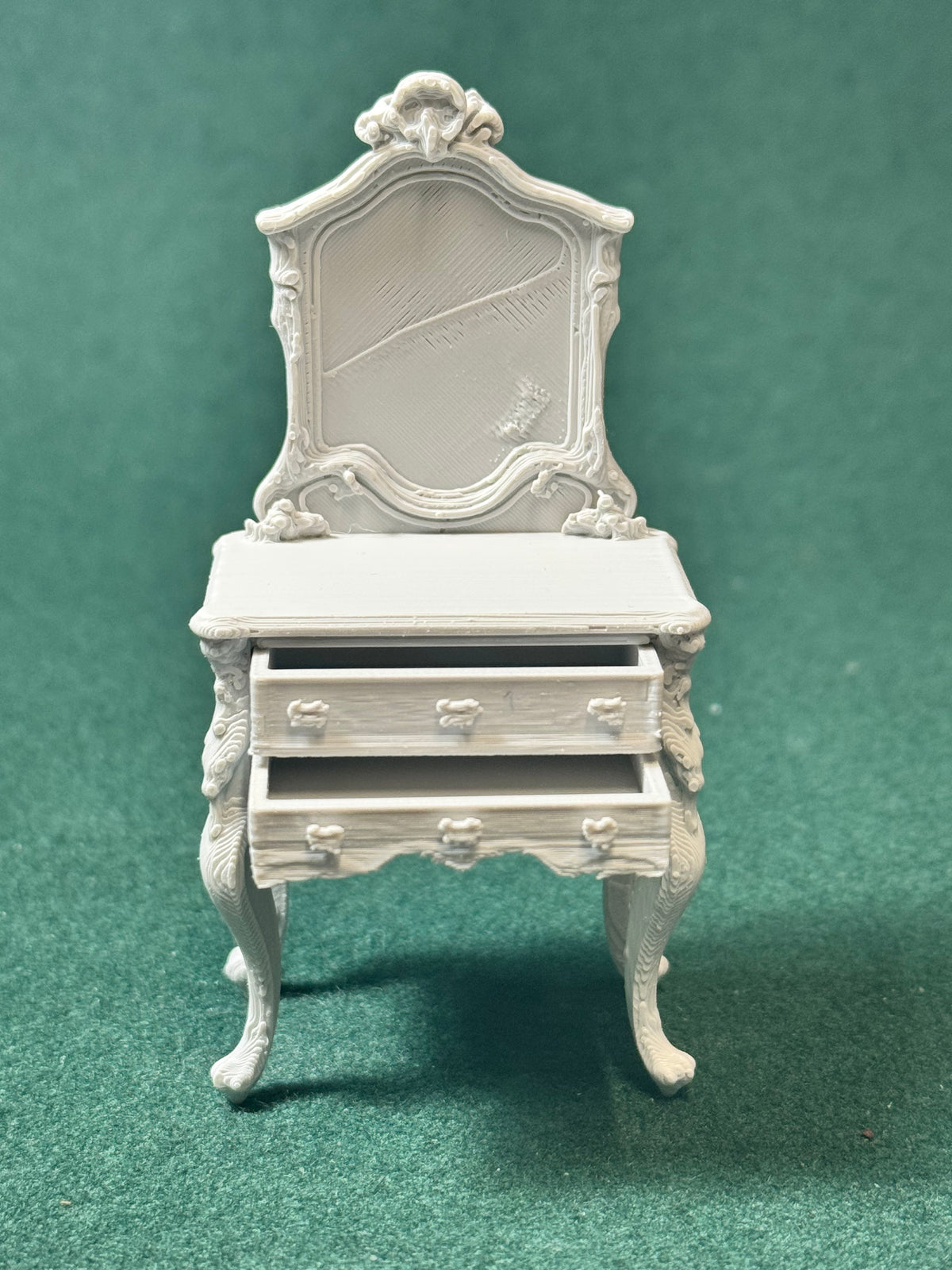 Harcourt Cabriole Van 1:12 Puppenhaus Miniatur Puppenstube Diorama Vintage