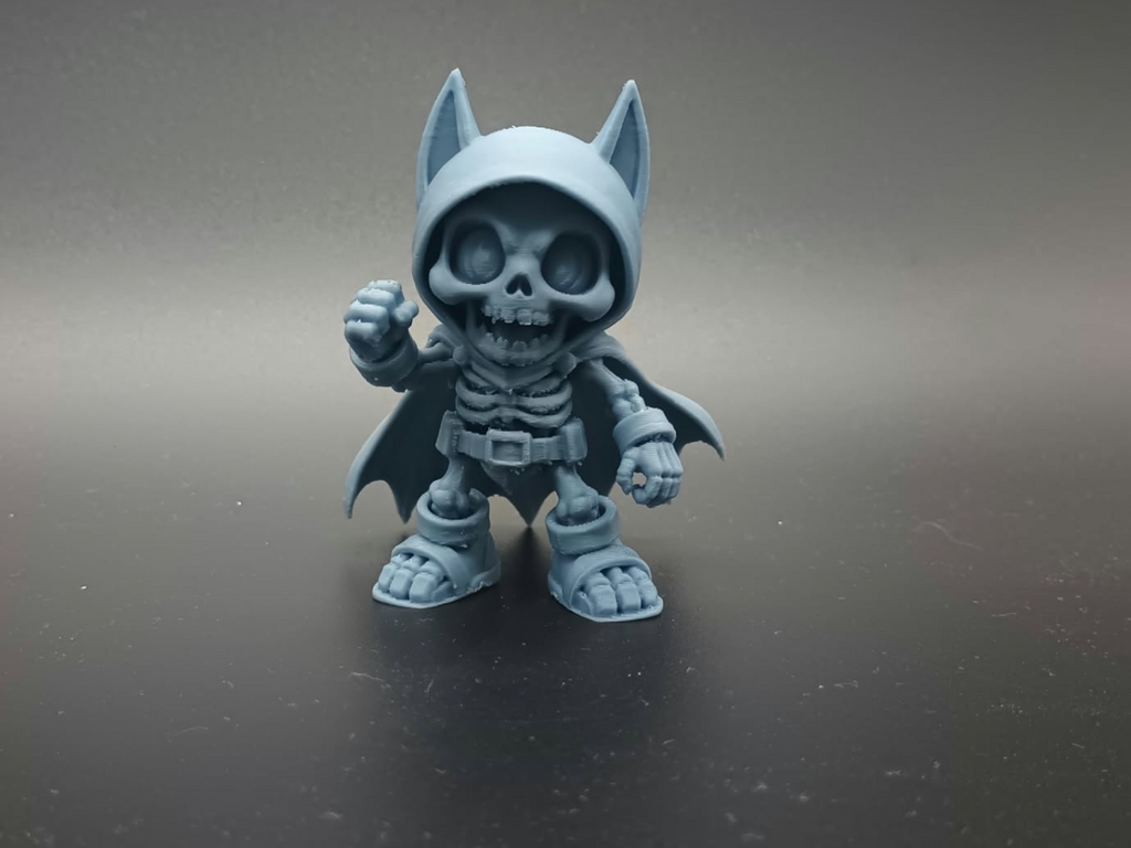 Fledermäuse und Knochen Halloween Untoter Heldenfigur
