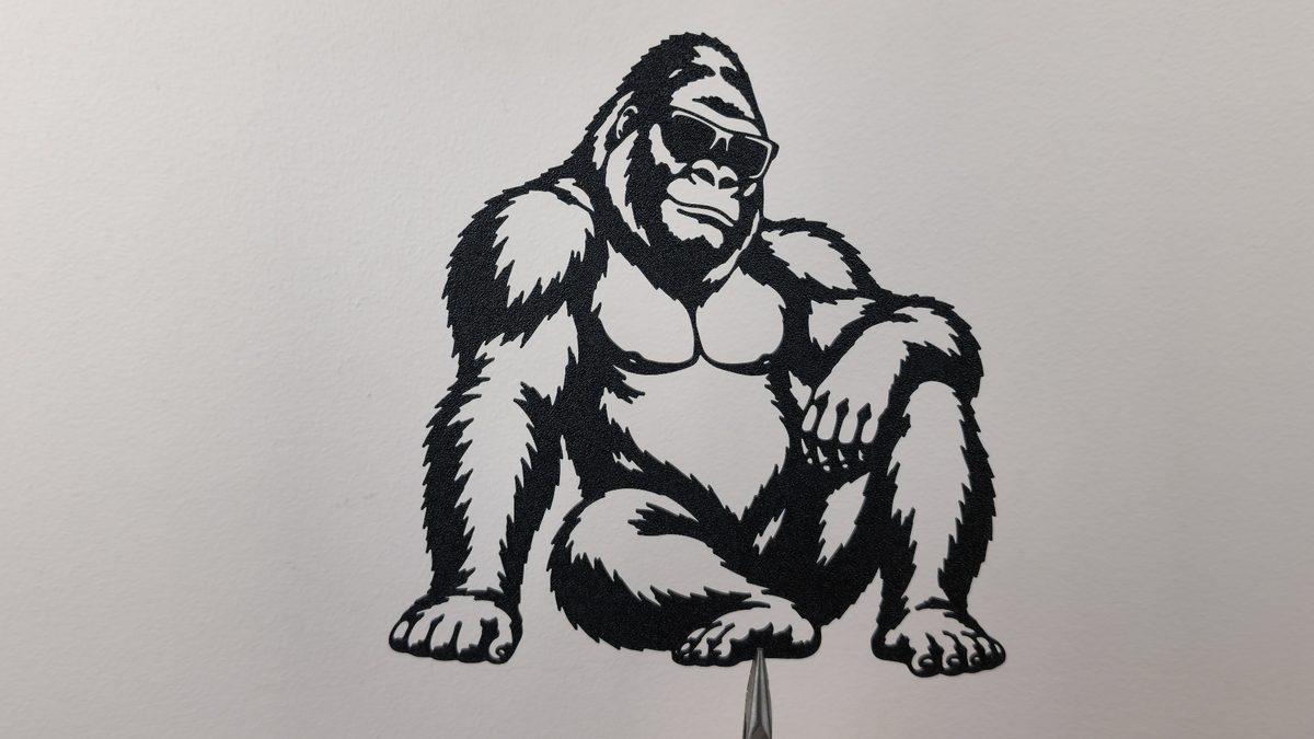 Coole Gorilla Sonnenbrillen Wandkunst Wandbild Wanddeko Wanddekoration