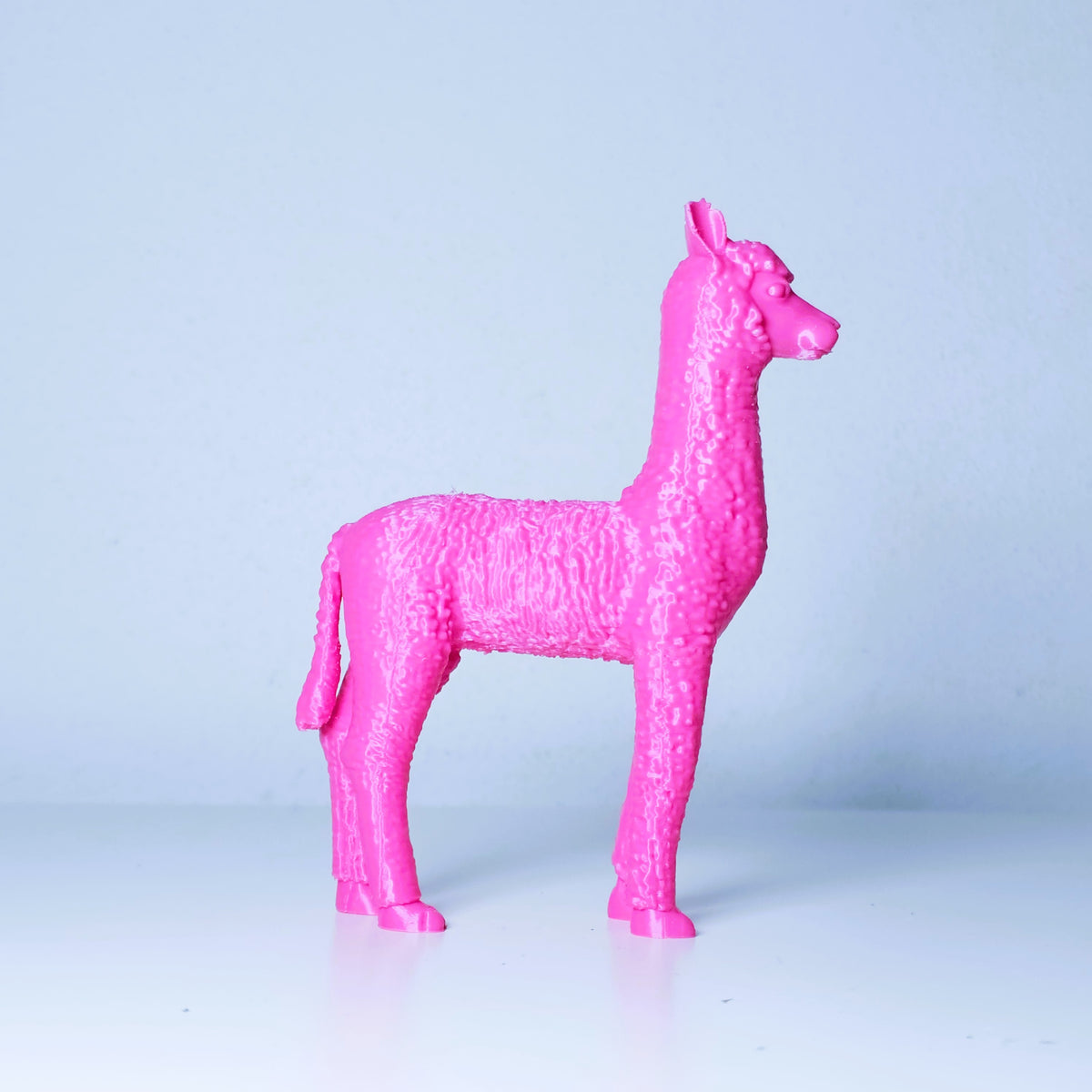 Alpaka schlicht Figur