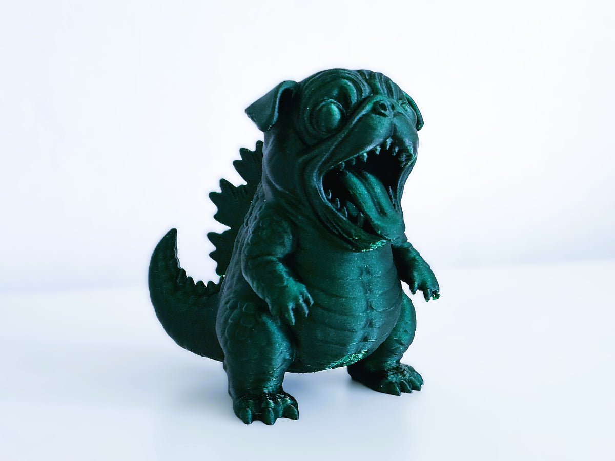 Dinosaurier Hund Mops