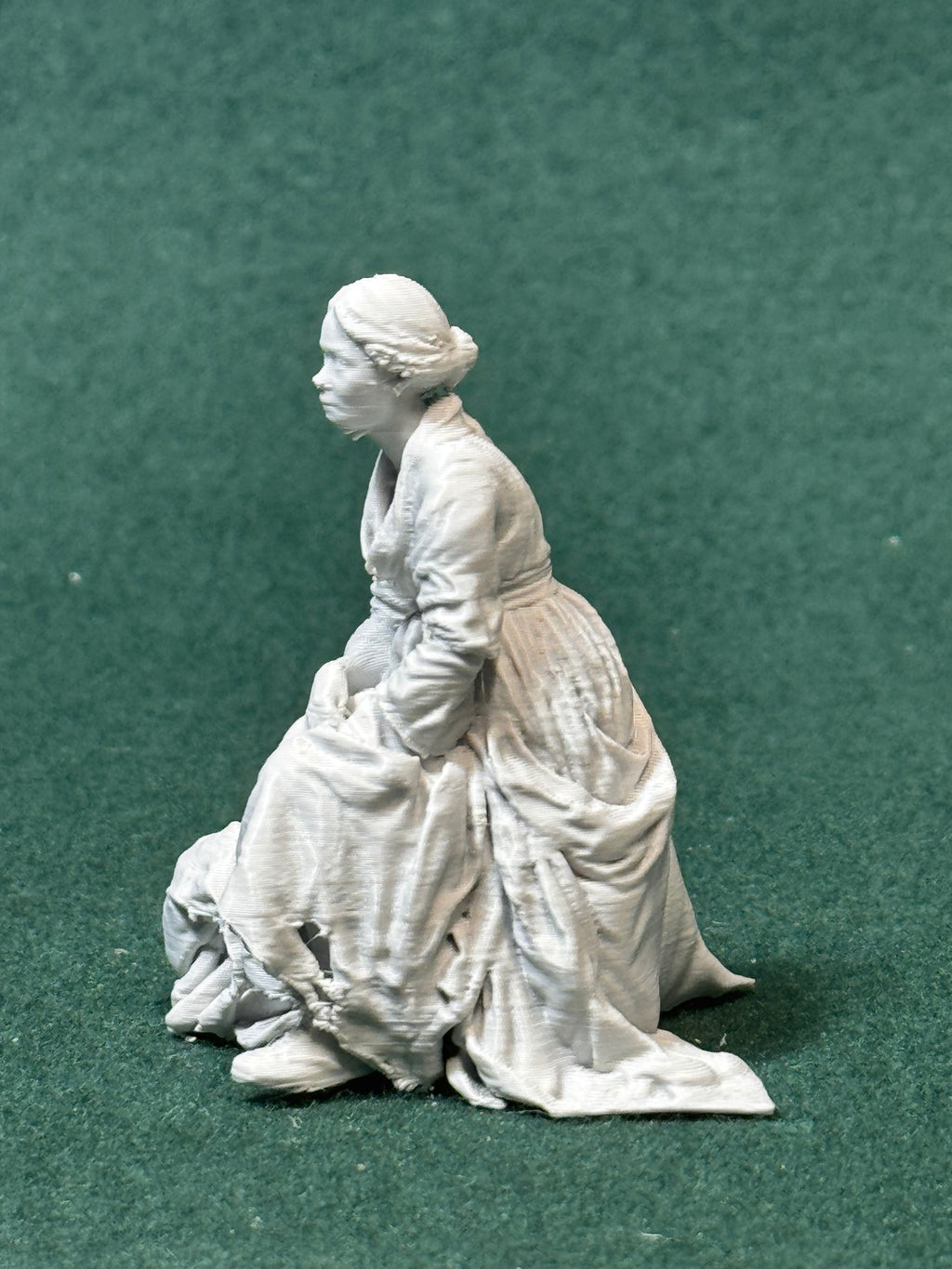 1880er 7 Frauen der Unterschicht Menschen 01 Figur Deko Statue Fantasy