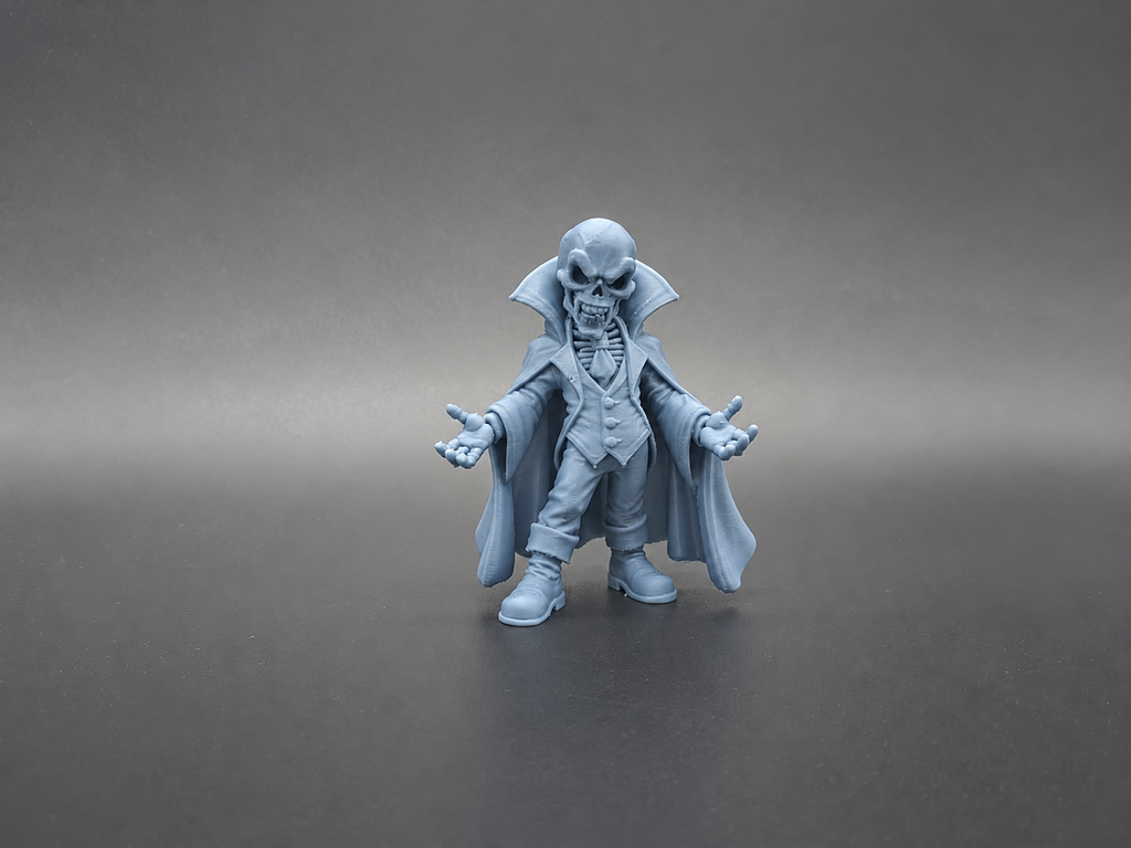 Chibi Skelett Dracula Halloween Vampir Figur Deko