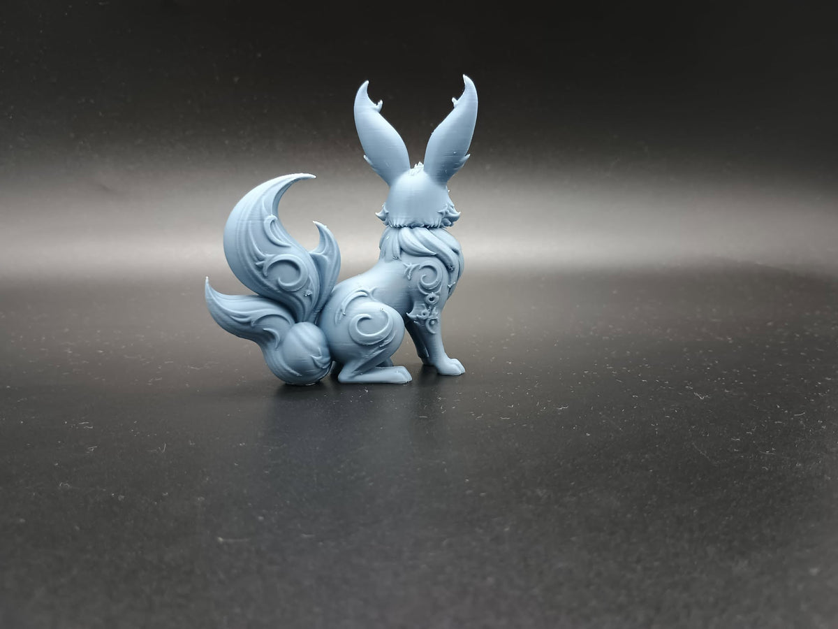 Mondgeist-Kaninchen des Reiches der Silbernen Nacht Figur Deko