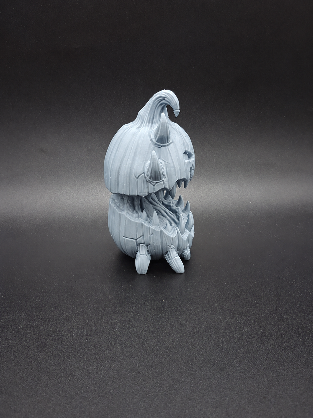 Gruseliges Kürbismonster Halloween Figur Deko