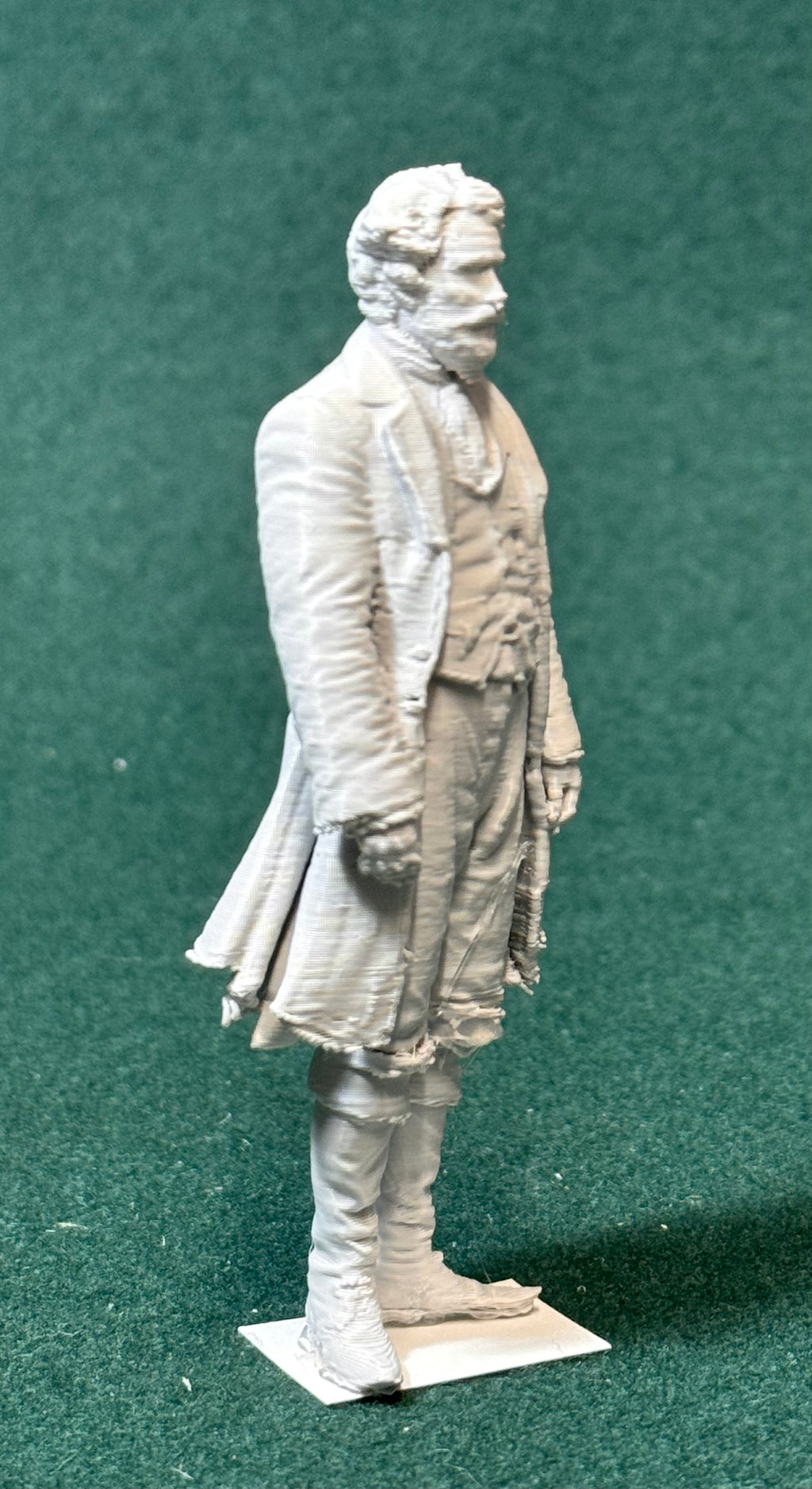 1880er 7 Männer aus der Mittelschicht Menschen 0020 Figur Deko Statue
