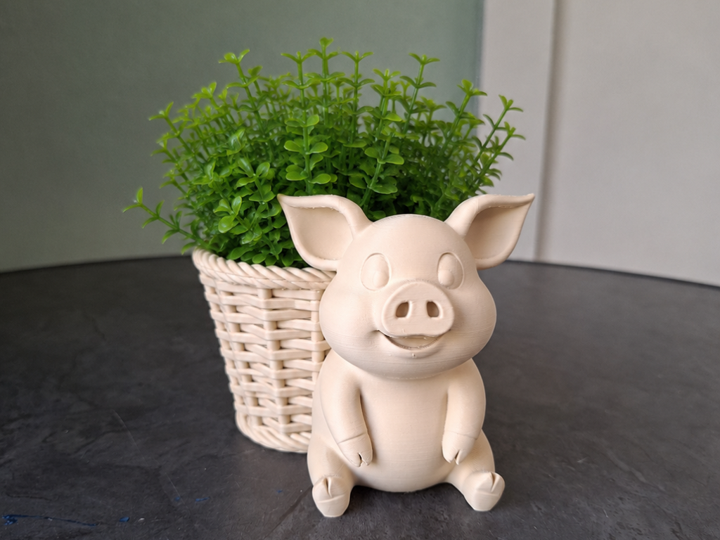 Niedlicher Schwein-Pflanztopf Blumentopf Übertopf Tierliebhaber Geschenk