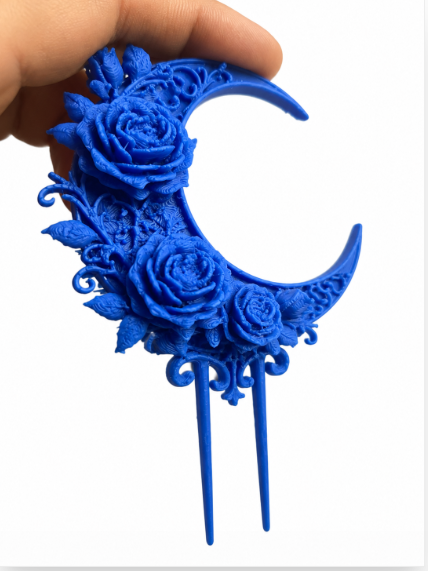 Cake Topper Victorianischer Mondrosen-Kuchen & Pflanzenaufsatz Tortenaufsatz