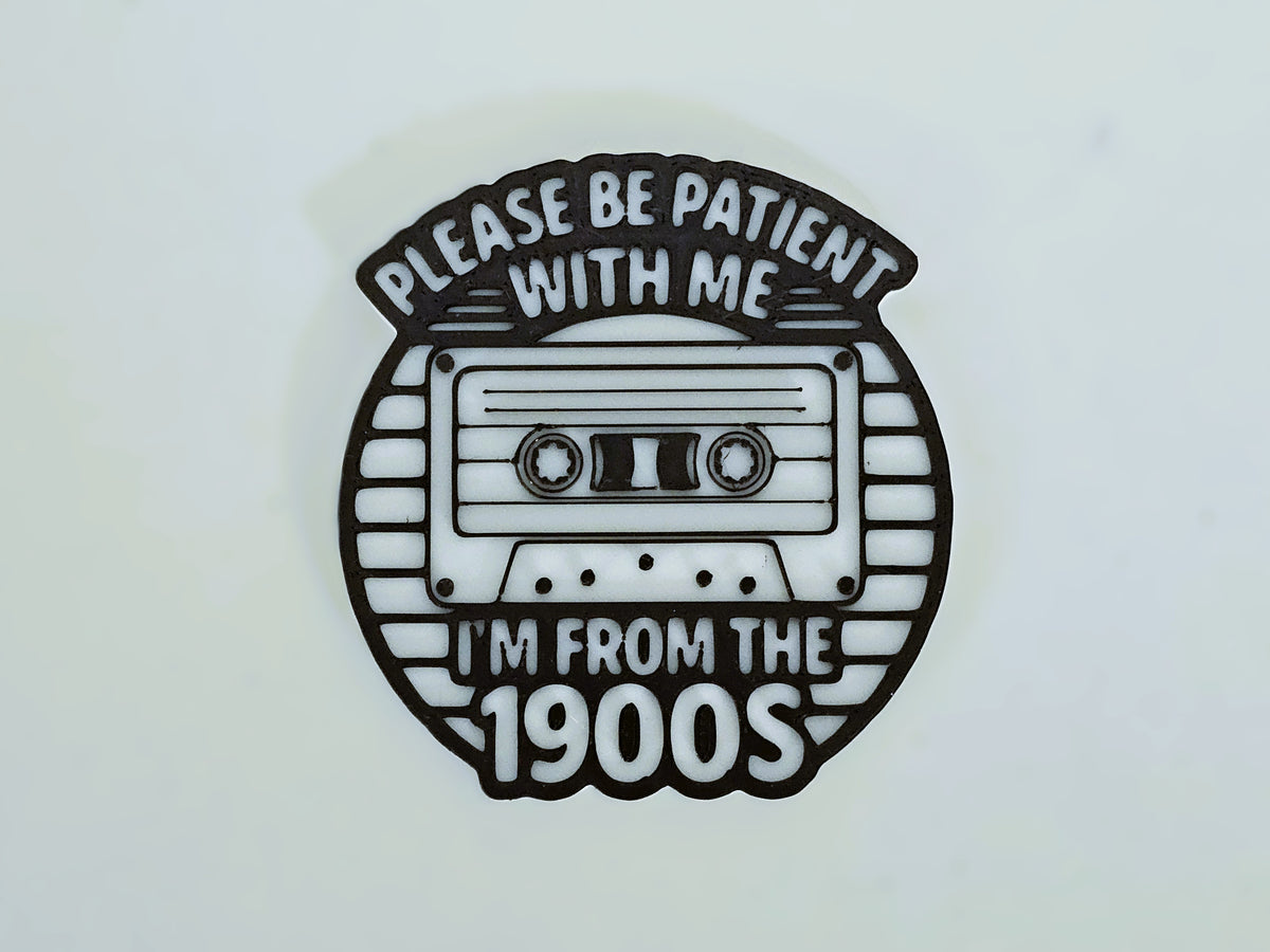 Schild Kassette 90er