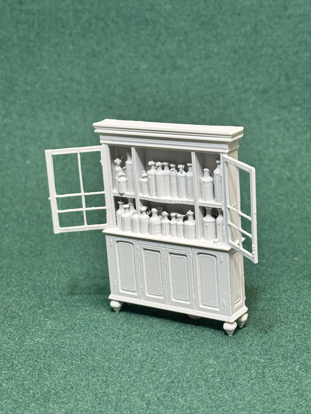 Puppenhaus Mini Viktorianische Ära Medizinschrank 1 Miniatur 1:12 Diorama
