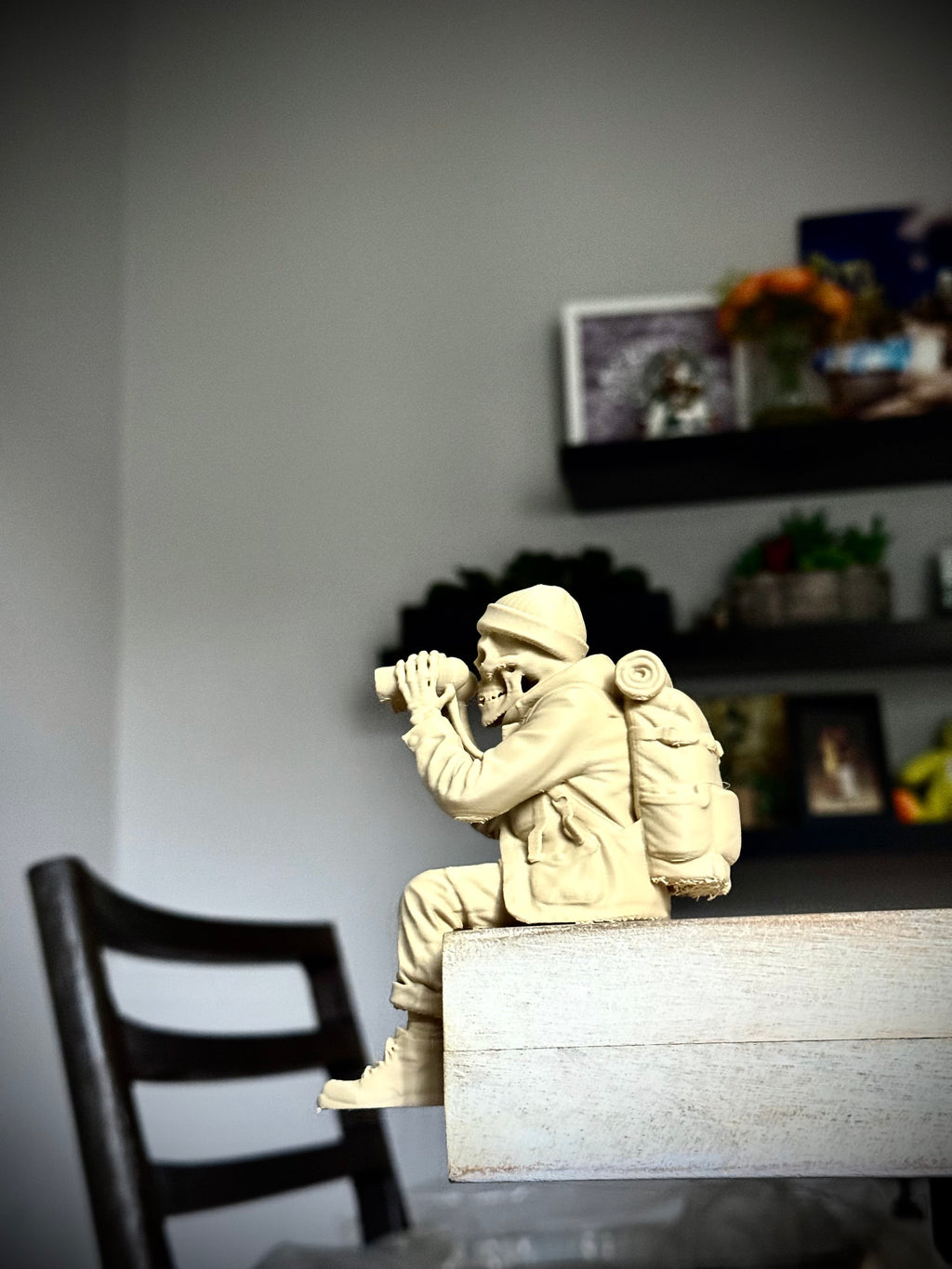 Totenkopf Kantenhocker Wanderer