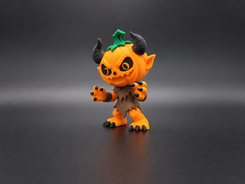 Chibi Jack-O’-Lantern Imp Figur Deko