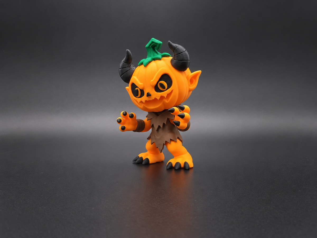 Chibi Jack-O’-Lantern Imp Figur Deko
