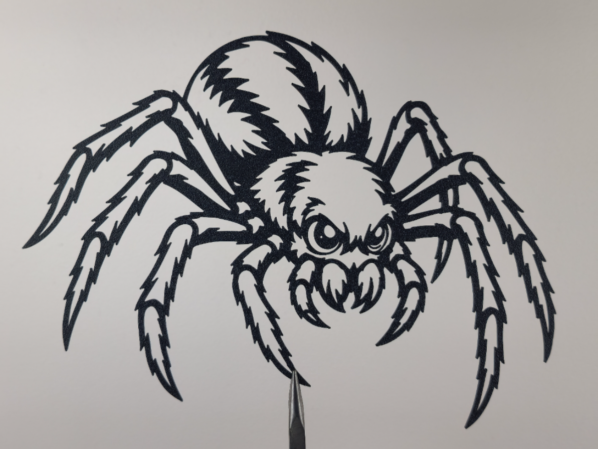 Riesenspinne Wandkunst Wandbild Wanddeko Wanddekoration Wohnzimmer Deko