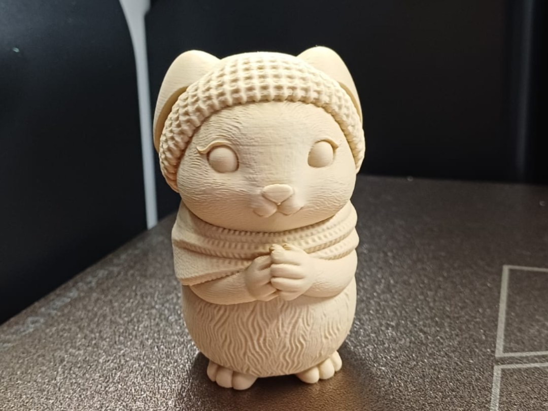 Gemütliche Momente Wintertierfigur Deko Statue Weihnachten Weihnachtsdeko