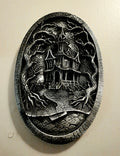 Spukhaus Vintage Wandbild