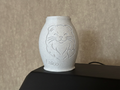 Tierurne Scottish Fold Linien-Design