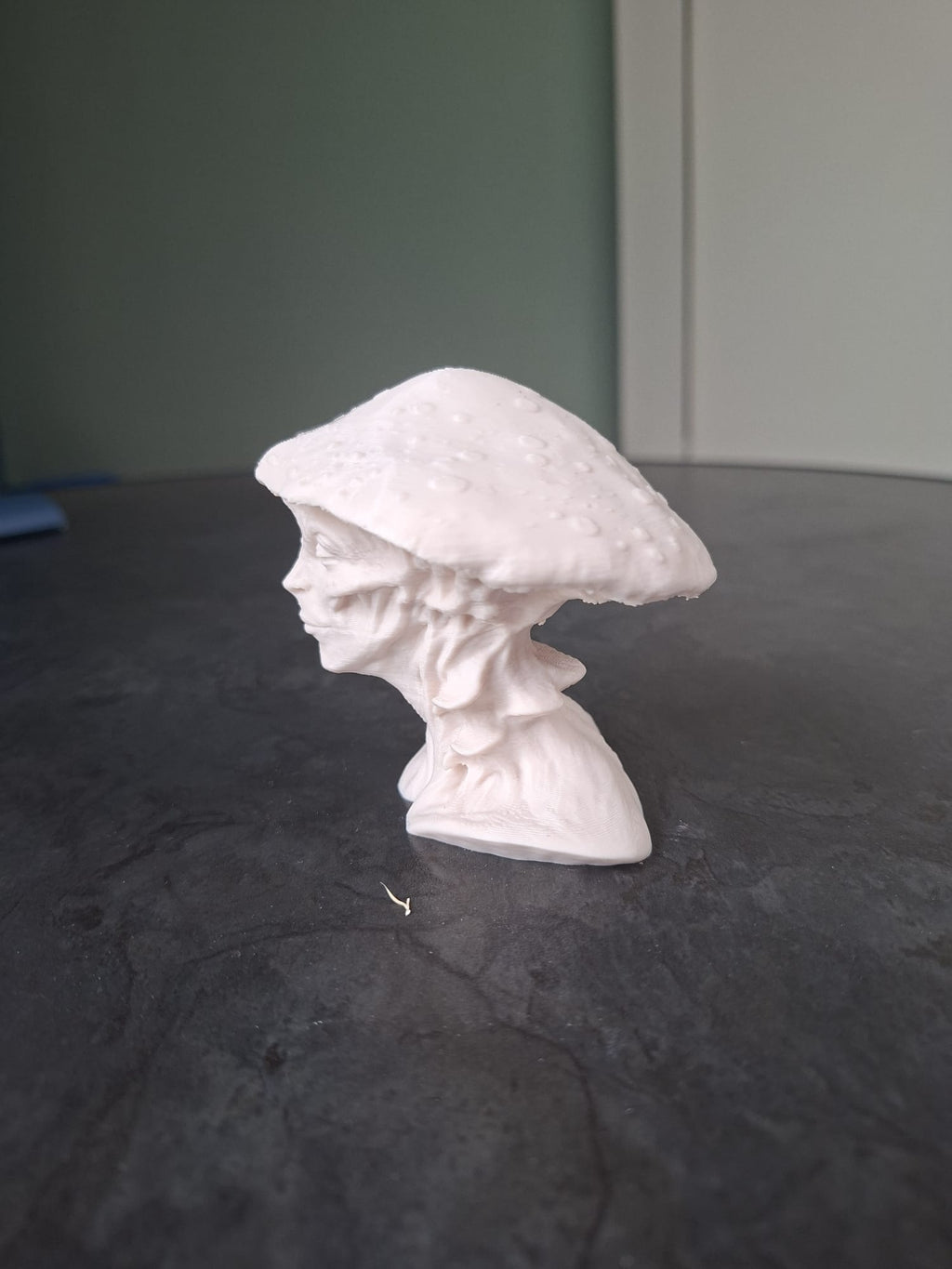Mycelium Queen Fantasie Pilzkönigin Büste Figur Deko Statue Weihnachten