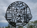 Schweres Kreuzheben Fitnessstudio 2D Wandkunst Wandbild Wanddeko Deko