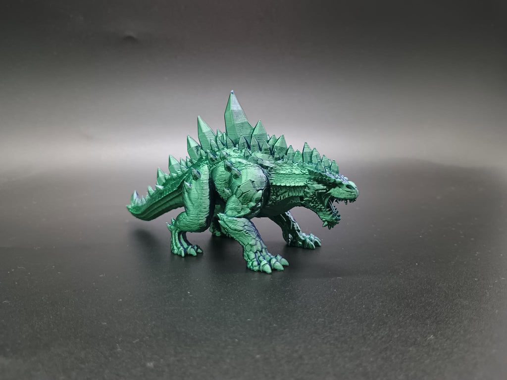 Kristall-Smaragddrachen-Miniatur RPG Fantasy