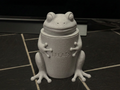 Deko-Dose Frosch mit Deckel