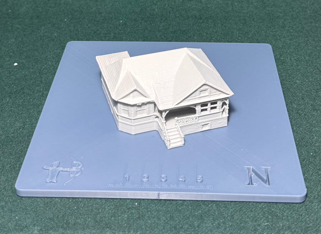 HO & N Struktur Queen Anne Cottage Modelleisenbahn H0 Spur N Diorama