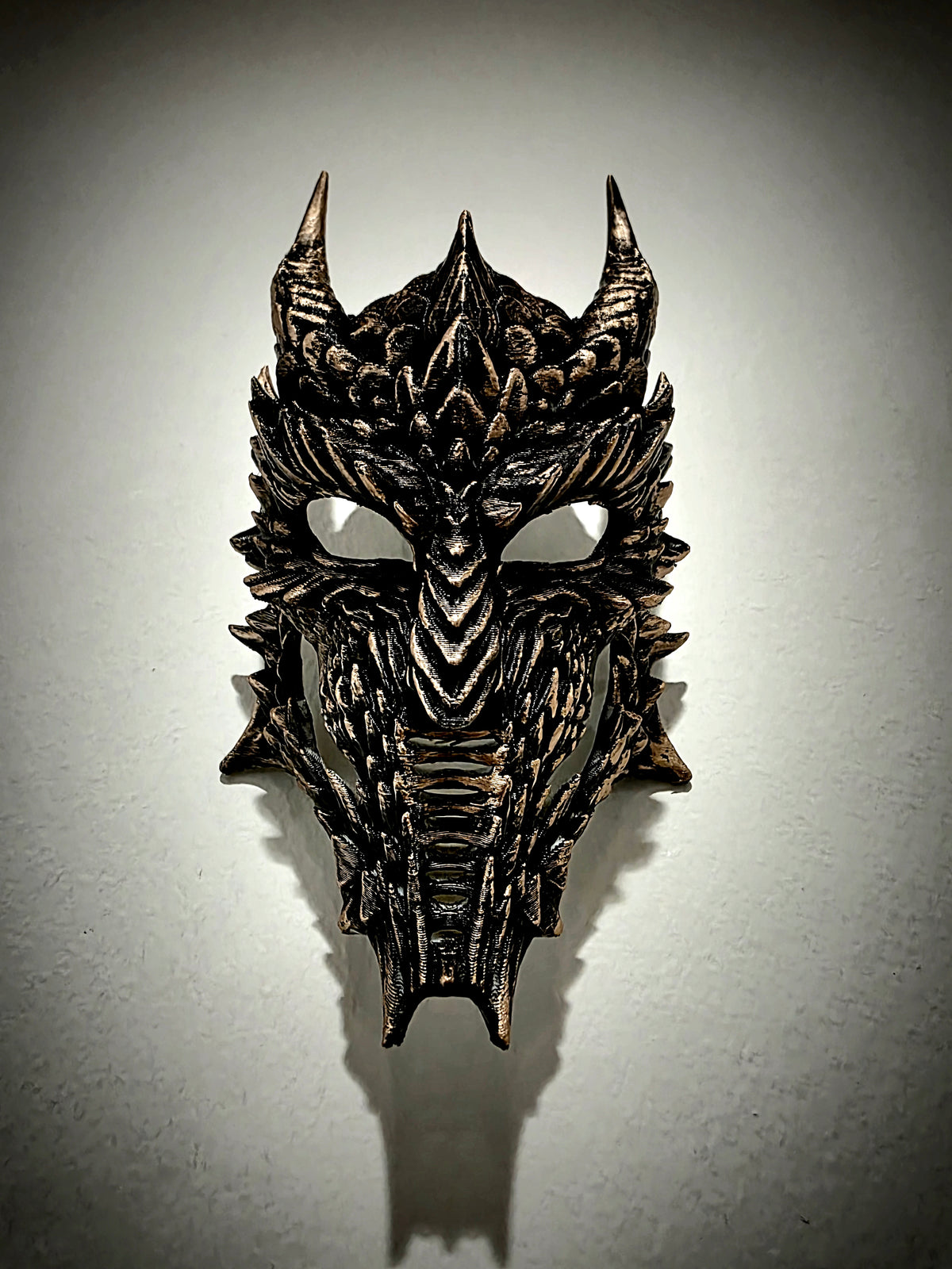 Drachen Oni Maske
