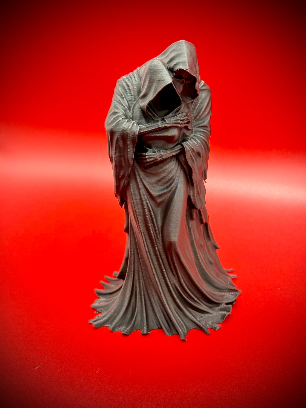 Skulptur Sensenmann und Kaiserin Bis dass der Tod