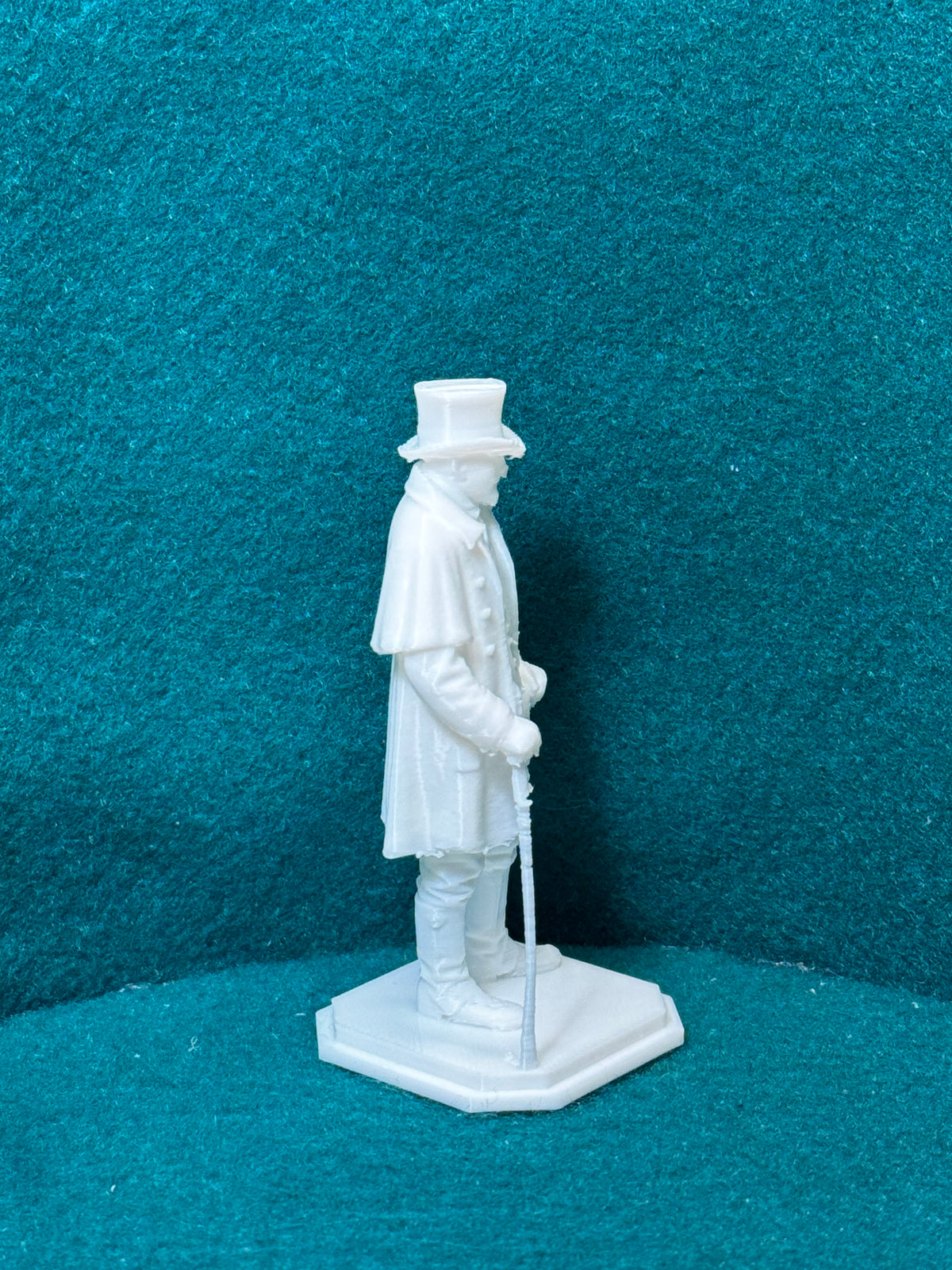 Kutschergehilfe Mysteriöse Figur Deko Statue Puppenhaus Miniatur Diorama