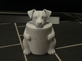 Deko-Dose Jack Russell mit Deckel