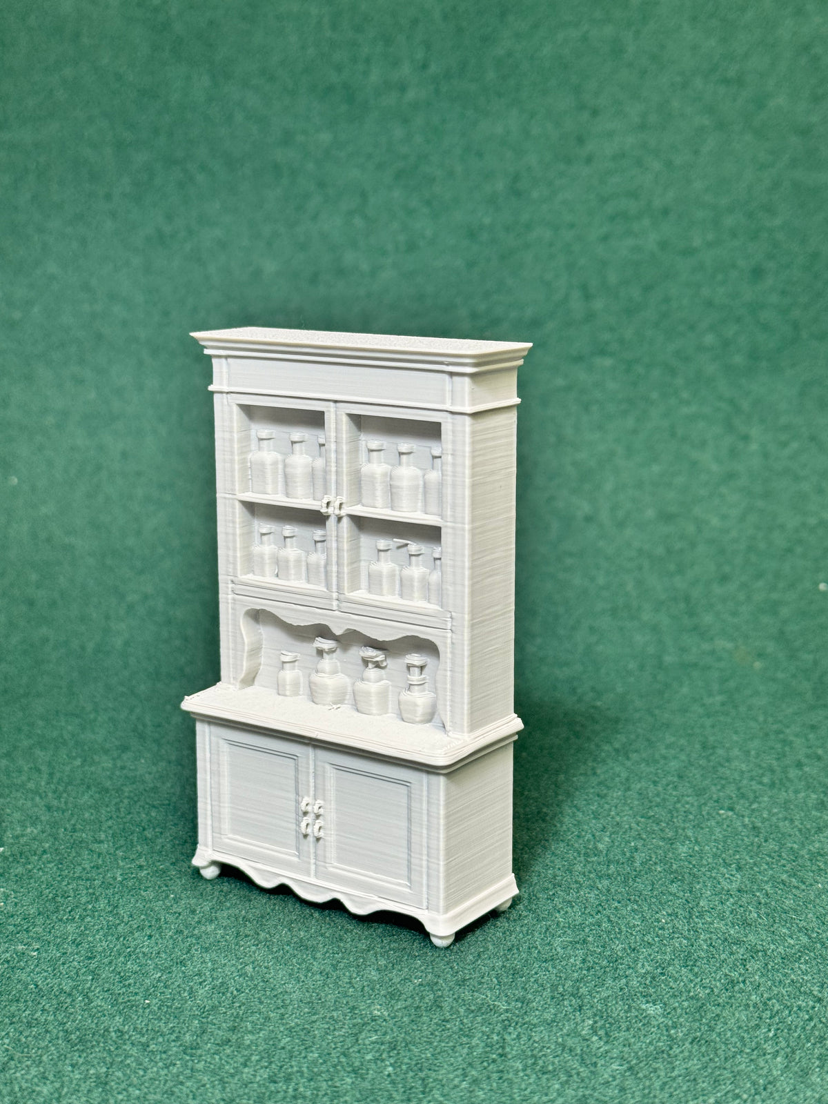 Puppenhaus Mini Viktorianische Ära Medizinschrank 3B Miniatur 1:12 Diorama