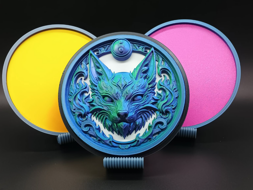 Spirit Fox Wandkunst Schichtdekor