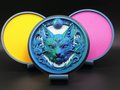 Spirit Fox Wandkunst Schichtdekor