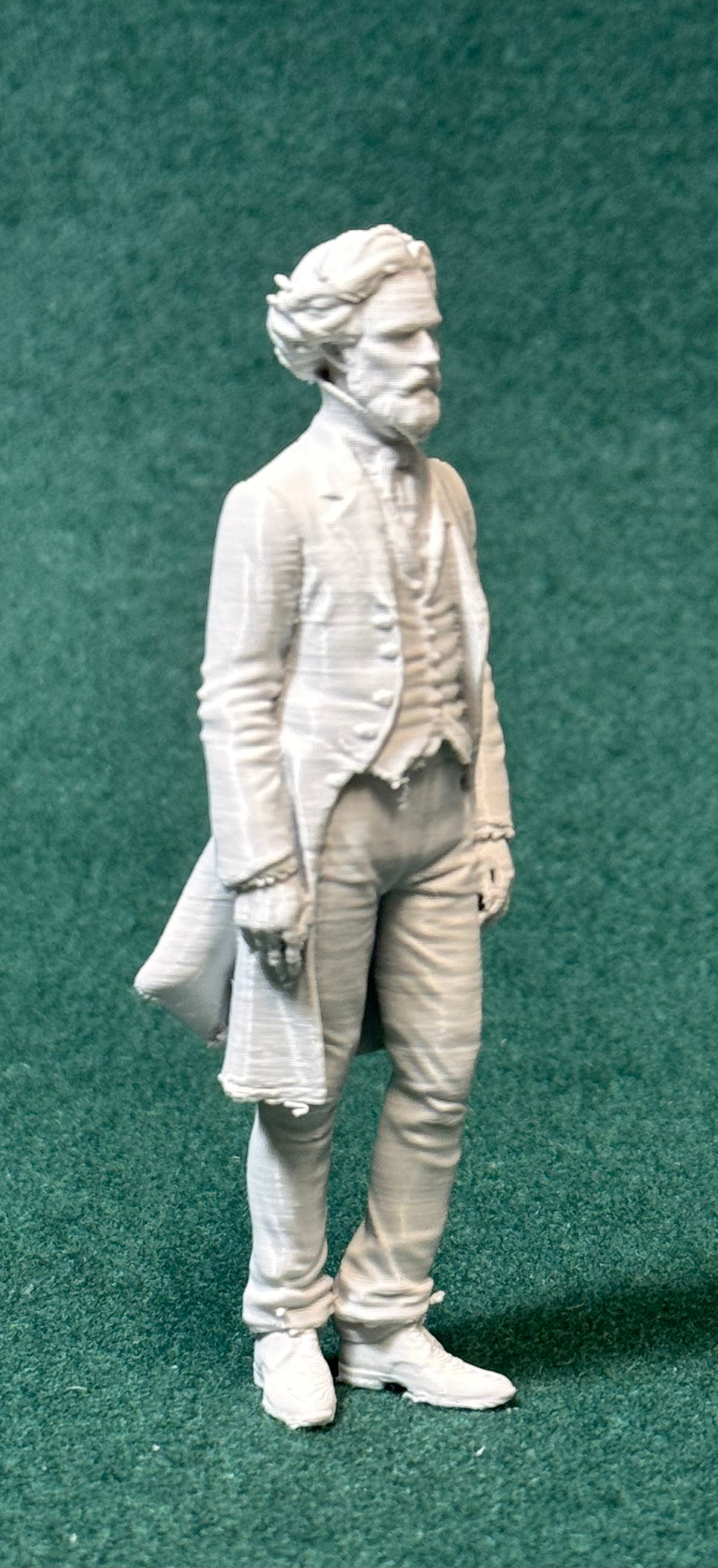 1880er 7 Männer der Oberschicht Personen 0023 Figur Deko Statue Fantasy