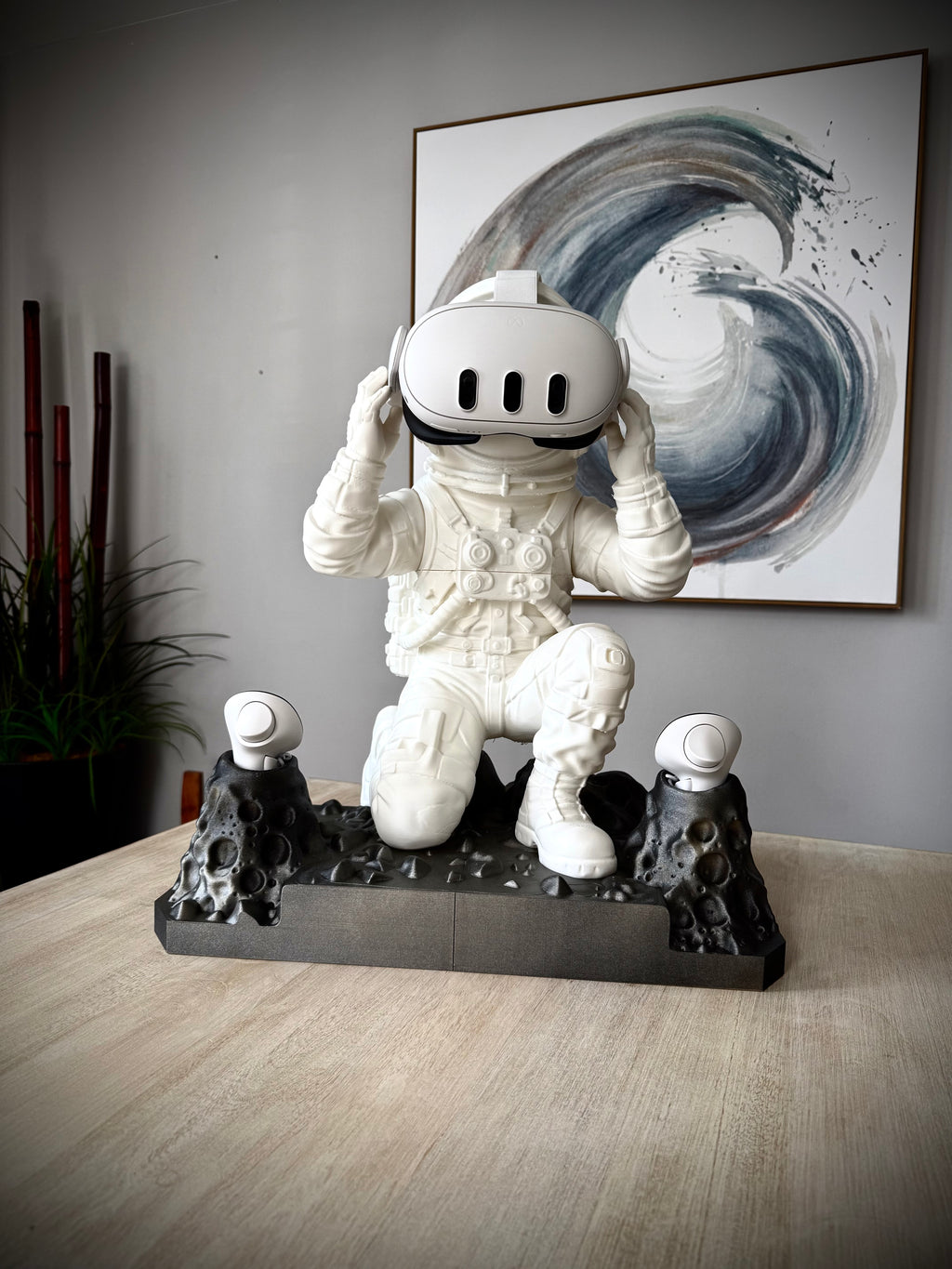 Ständer für VR-Headset Astronaut