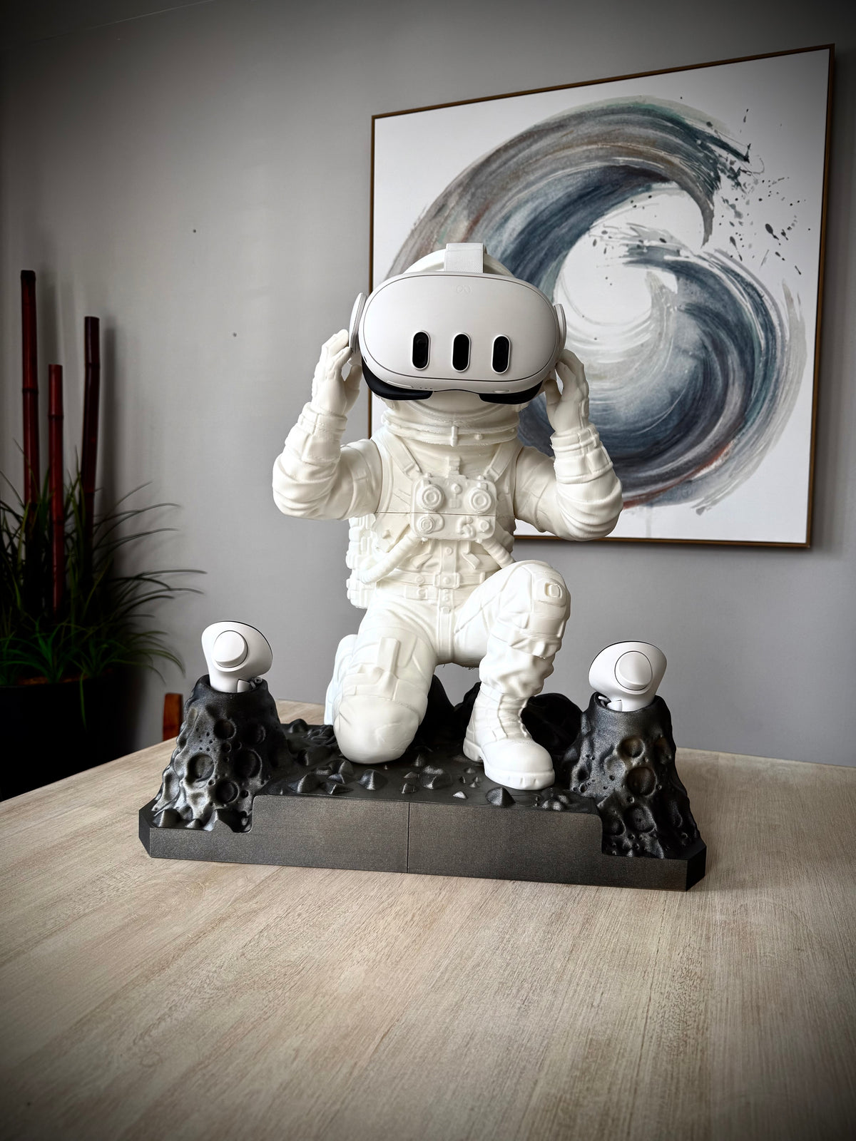 Ständer für VR-Headset Astronaut
